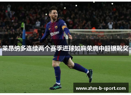莱昂纳多连续两个赛季进球如麻荣膺中超银靴奖 莱昂纳多连续两个赛季进球如麻荣膺中超银靴奖
